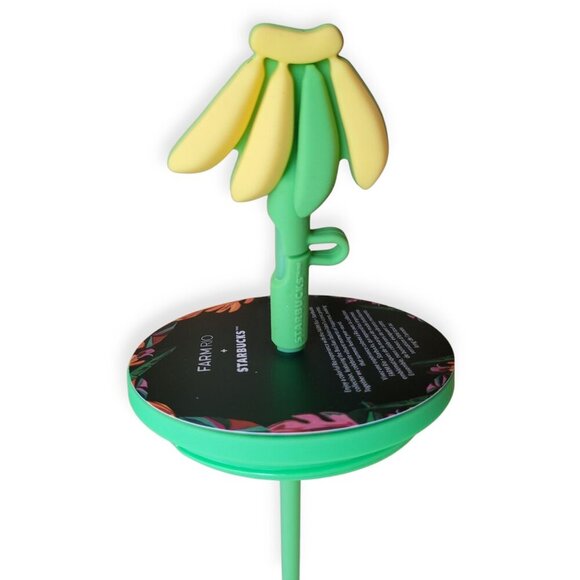 Starbucks FarmRio Banana Tumbler 24oz - Green/Yellow Design - Picture 5 of 7